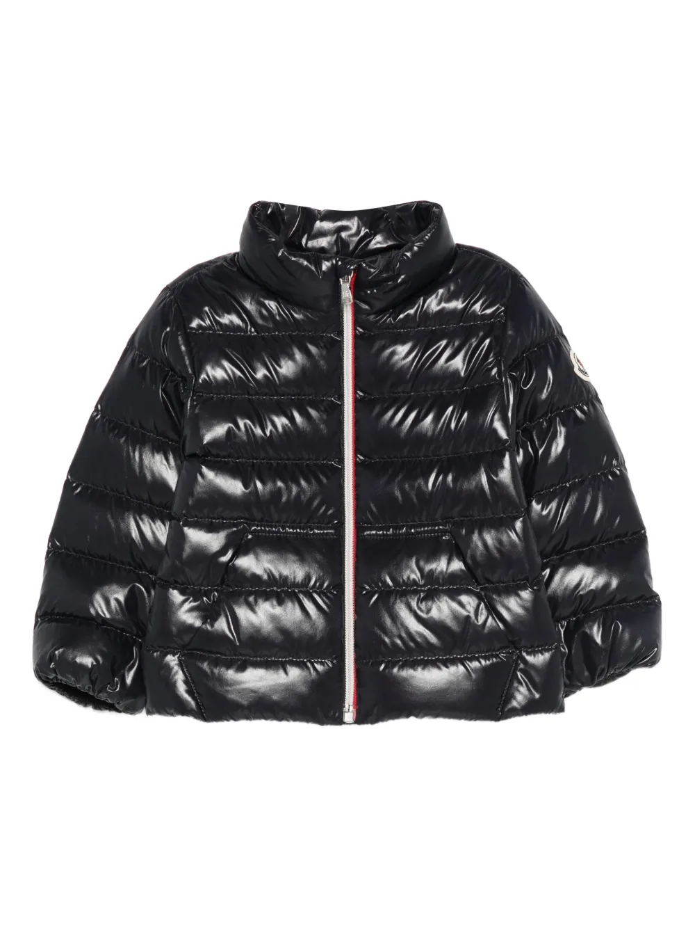 Moncler Enfant Othoniel quilted jacket Blauw