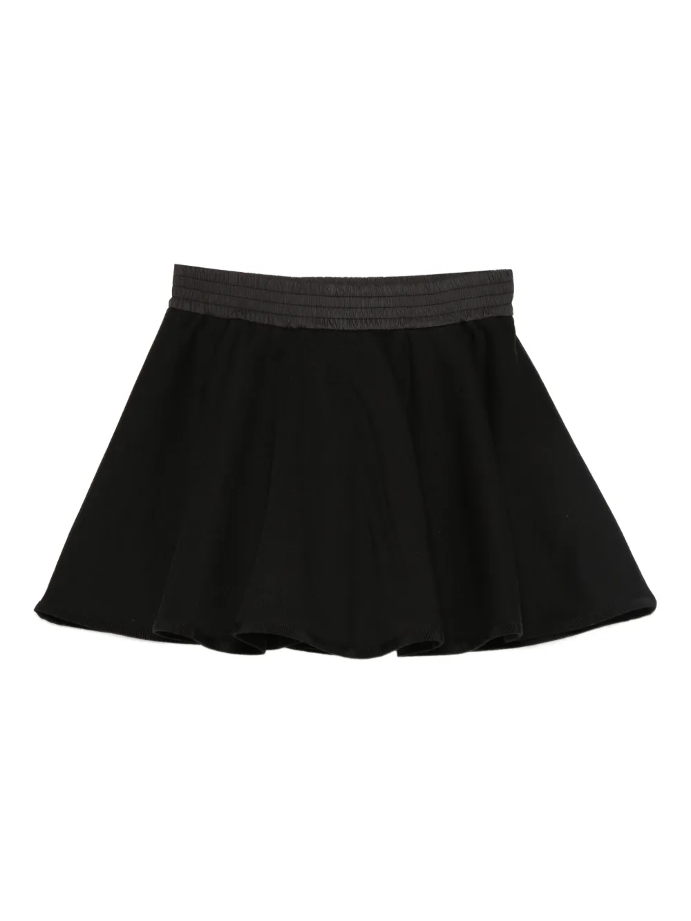 Moncler Enfant elasticated flared skirt | Black | Image 1