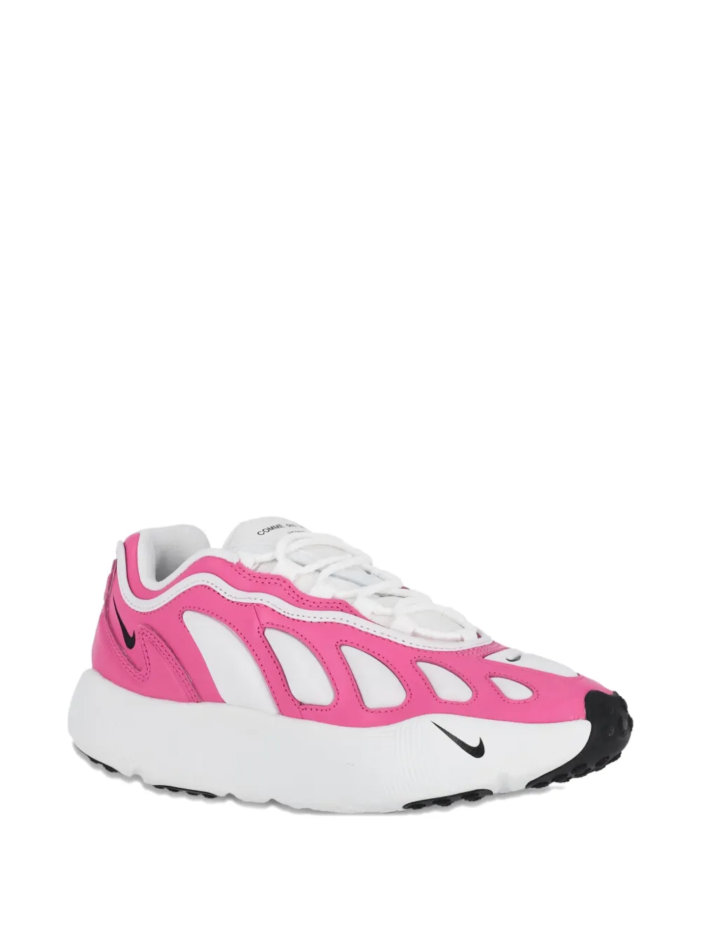 Comme des Garçons Homme Plus x Nike Sense 96 lace-up panelled sneakers Pink