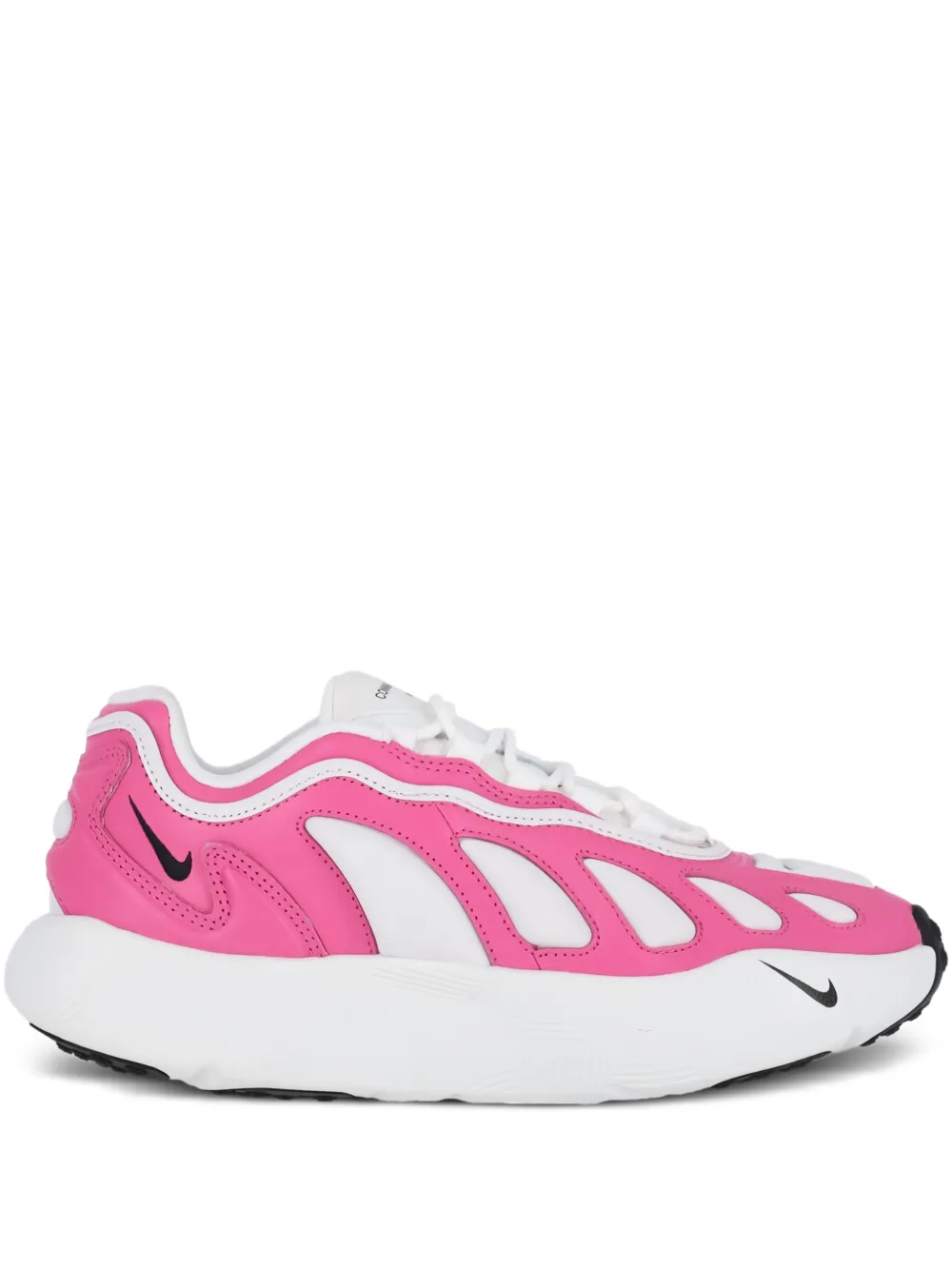 Comme des Garçons Homme Plus x Nike Sense 96 lace-up panelled sneakers Pink