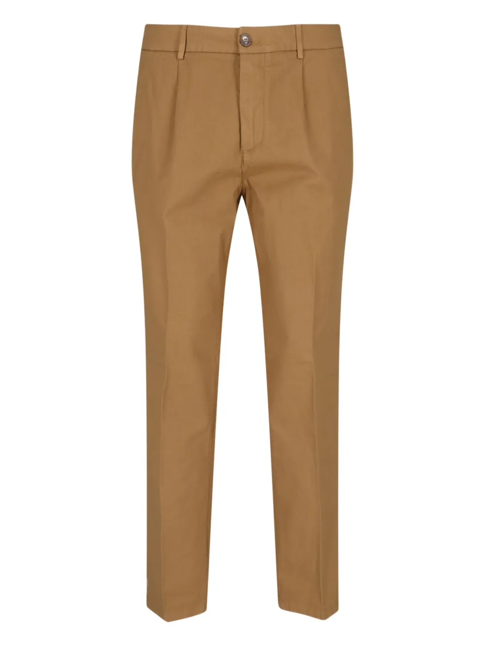 Cruna Broek met geplooide voorkant Bruin