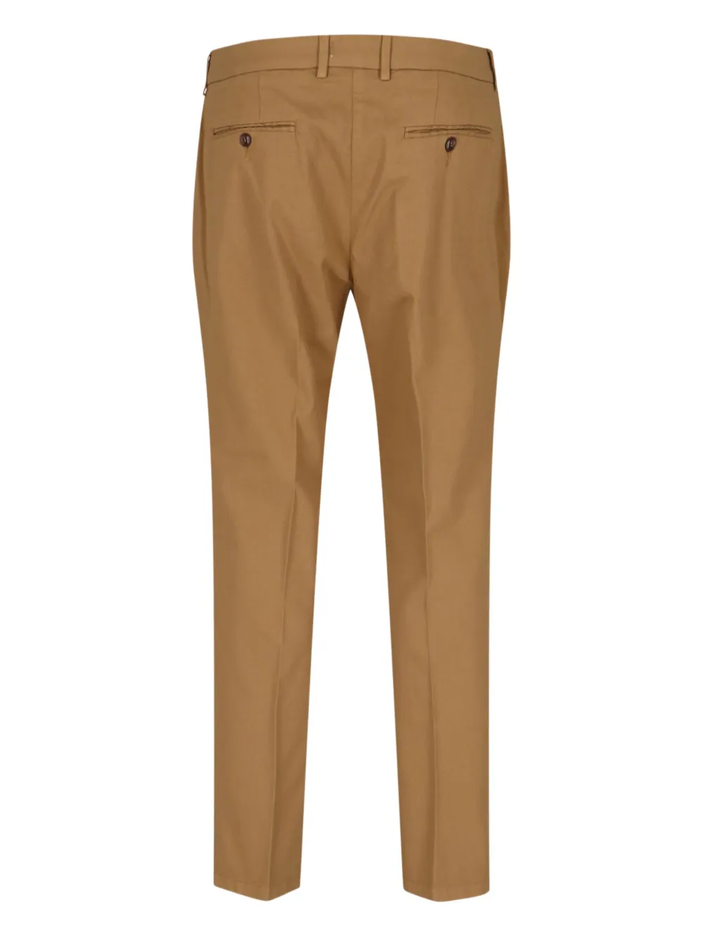 Cruna Broek met geplooide voorkant Bruin