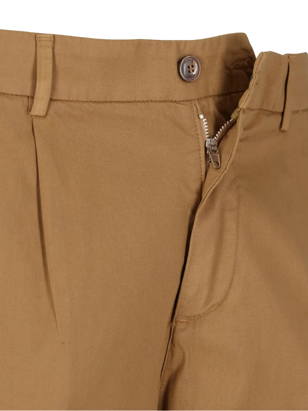 Cruna Broek met geplooide voorkant Bruin