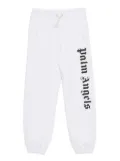 Palm Angels Kids logo-print track pants - Grey