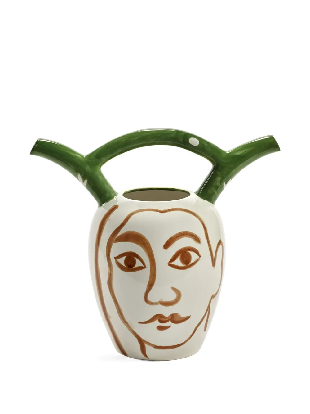 Serax face-paint double-spout vase | White | Image 1