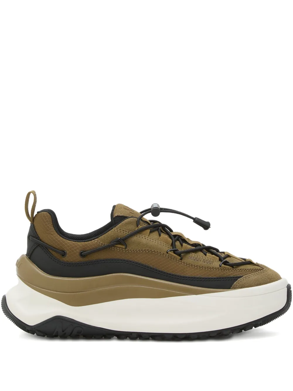 Moon Boot lace-up platform sneakers Green
