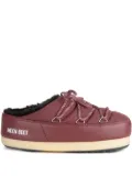 Moon Boot lace-up mule boots - Red