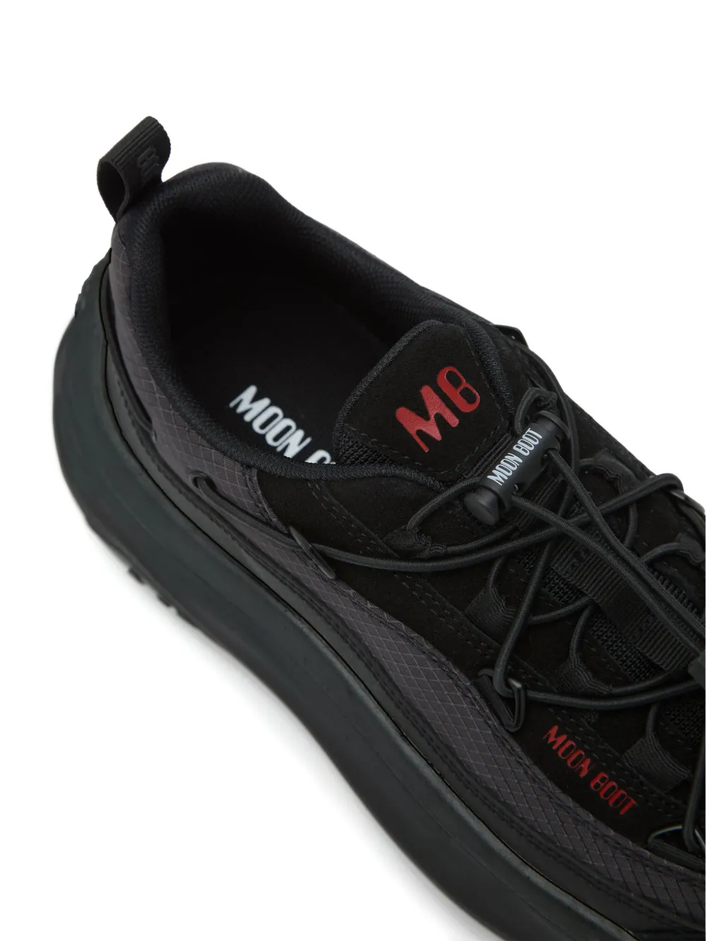 Moon Boot Sneakers met plateauzool Zwart