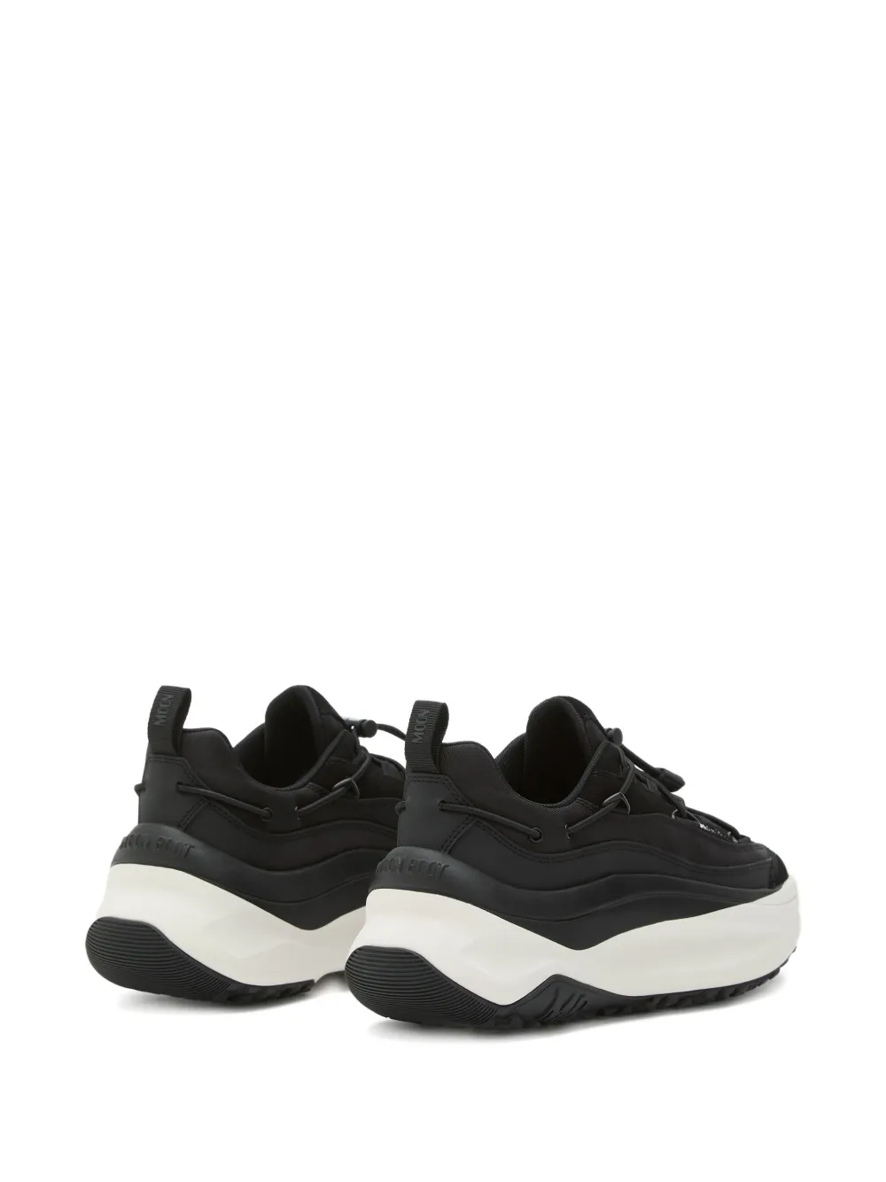 Moon Boot logo-embellished platform sneakers Black