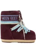 Moon Boot suede boots - Red