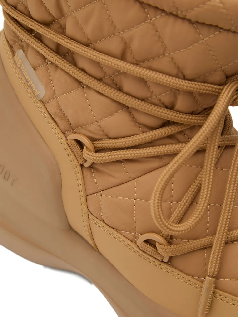 Moon Boot Mezzaluna quilted boots Neutrals