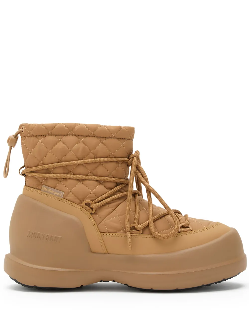 Moon Boot Mezzaluna quilted boots Neutrals