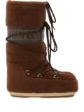 Moon Boot shearling boots - Brown