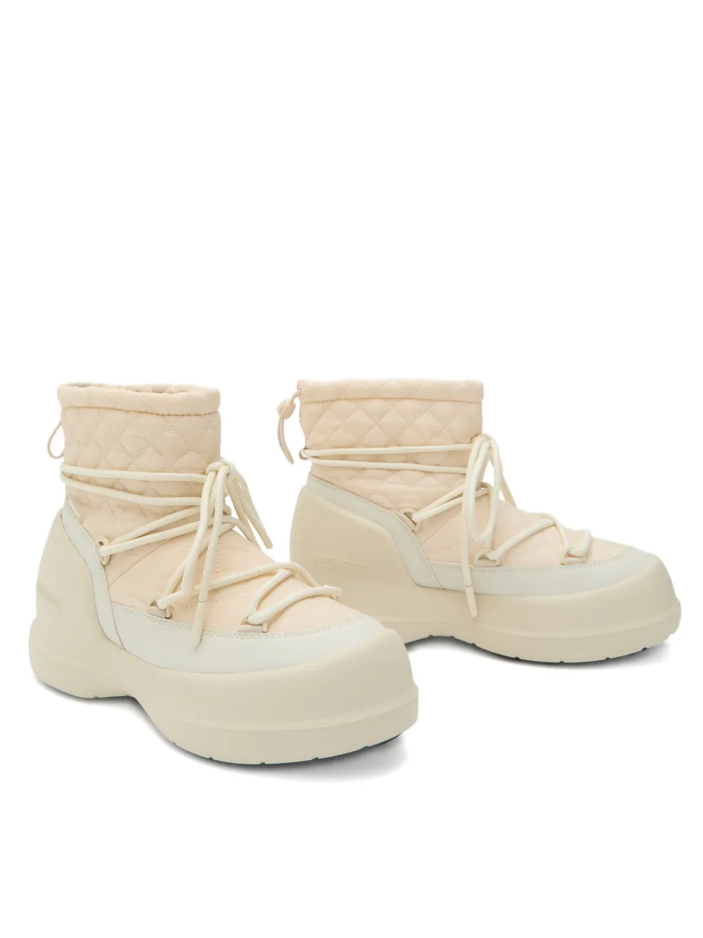 Moon Boot Mezzaluna quilted boots Neutrals
