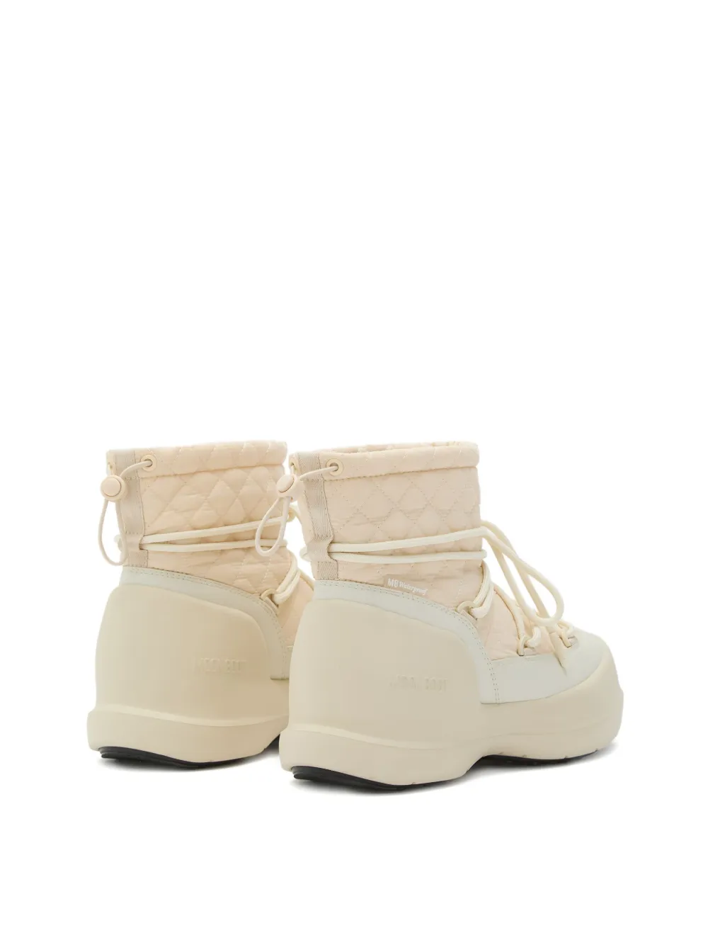 Moon Boot Mezzaluna quilted boots Neutrals