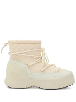 EGONlab. Spike Leather Boots | White | FARFETCH KW