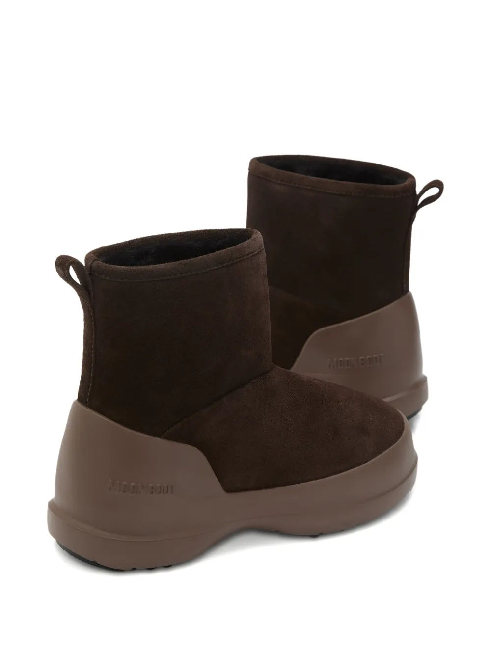 Moon Boot Mezzaluna rain boots Brown