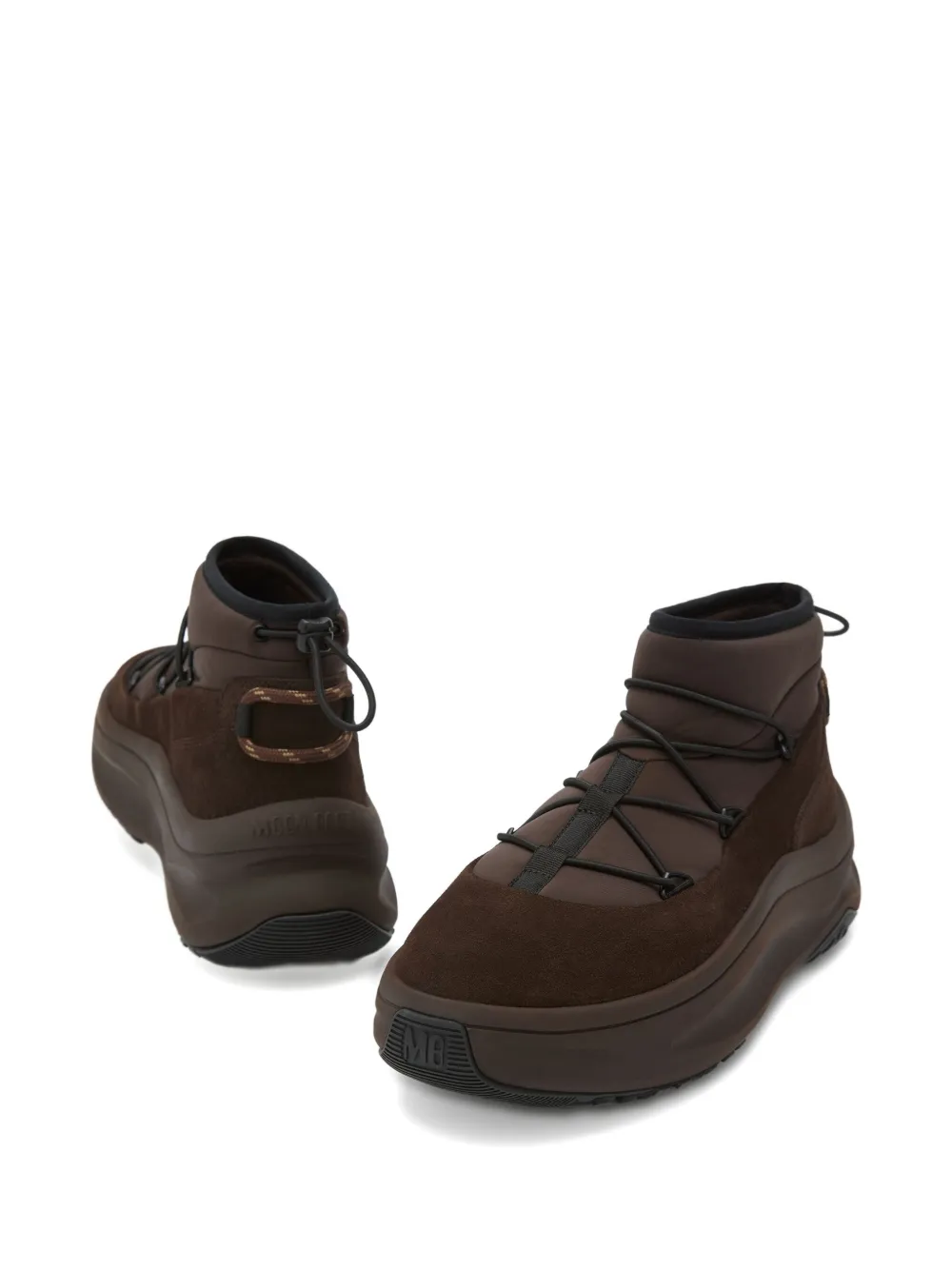 Moon Boot lace-up suede sneakers | Low-Tops | Image 2