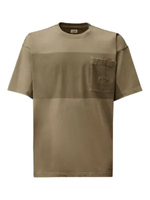 Helmut Lang logo-print Cotton T-shirt | Green | FARFETCH