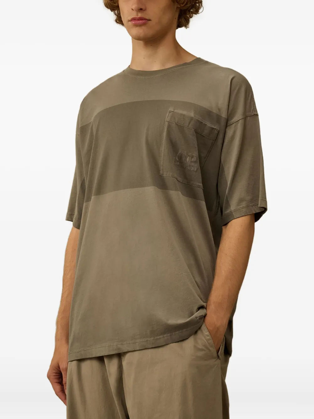 C.P. Company pocket panelled T-shirt Bruin