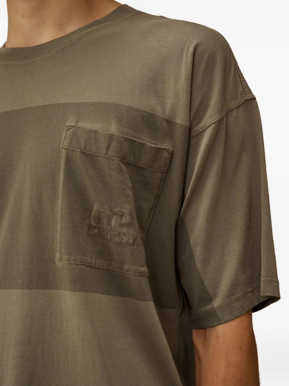 C.P. Company pocket panelled T-shirt Bruin