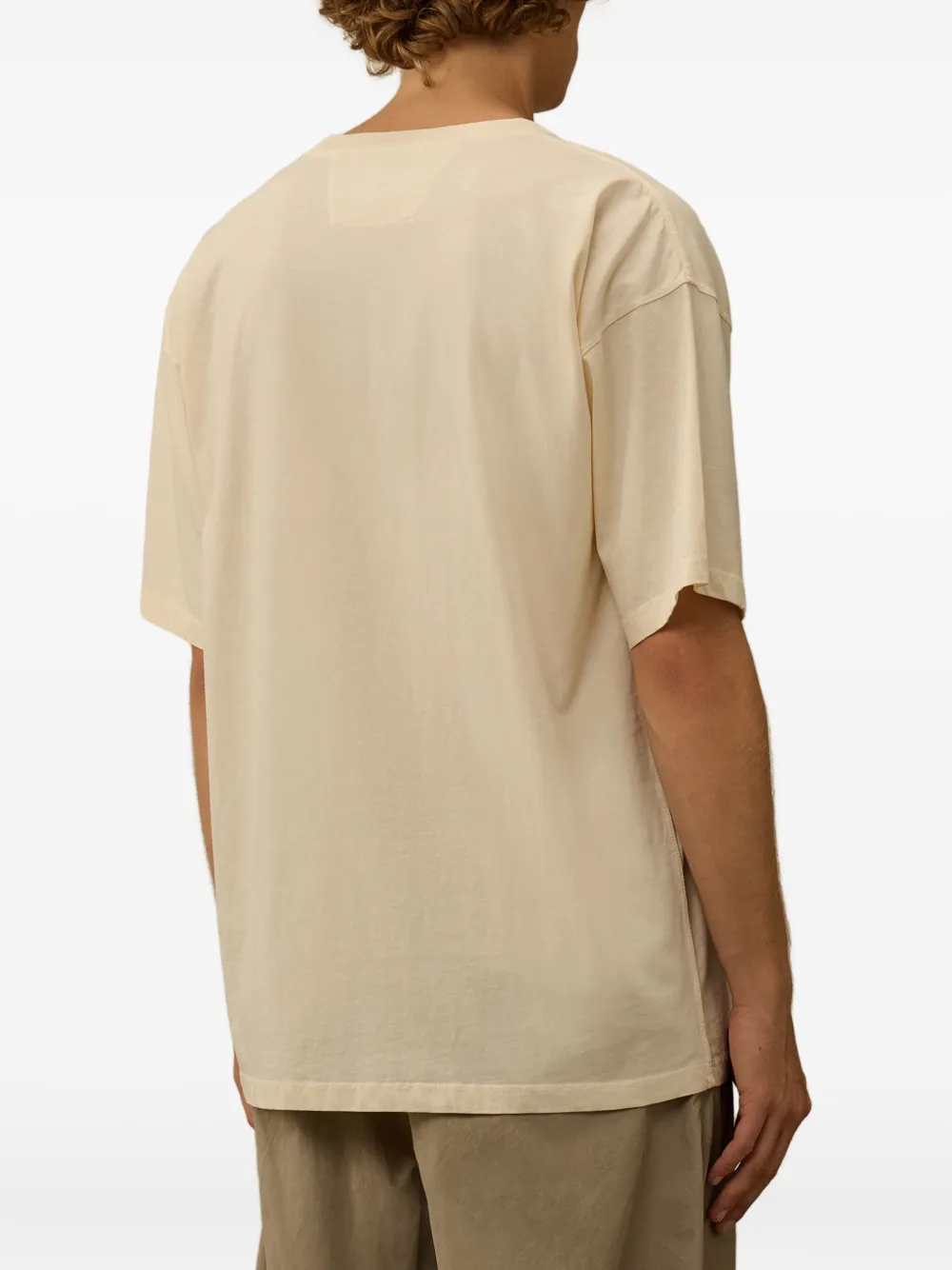 C.P. Company T-shirt met zak Beige
