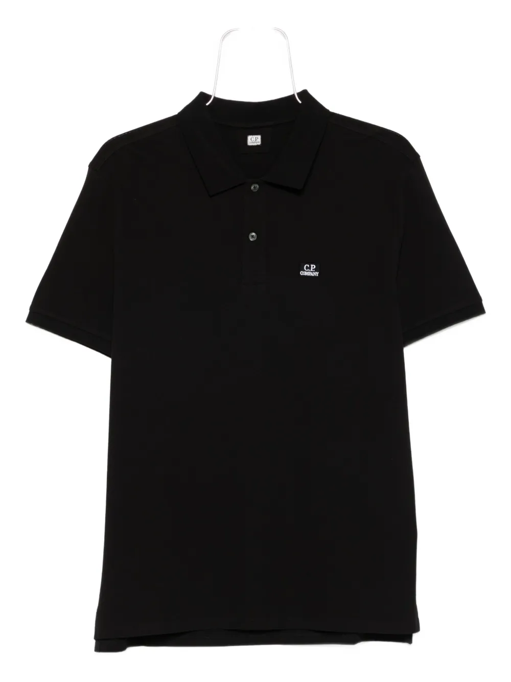 C.P. Company logo-detail polo shirt - Nero