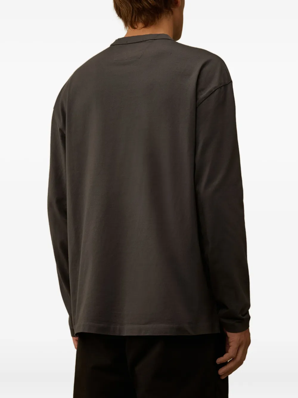C.P. Company T-shirt met lange mouwen Grijs