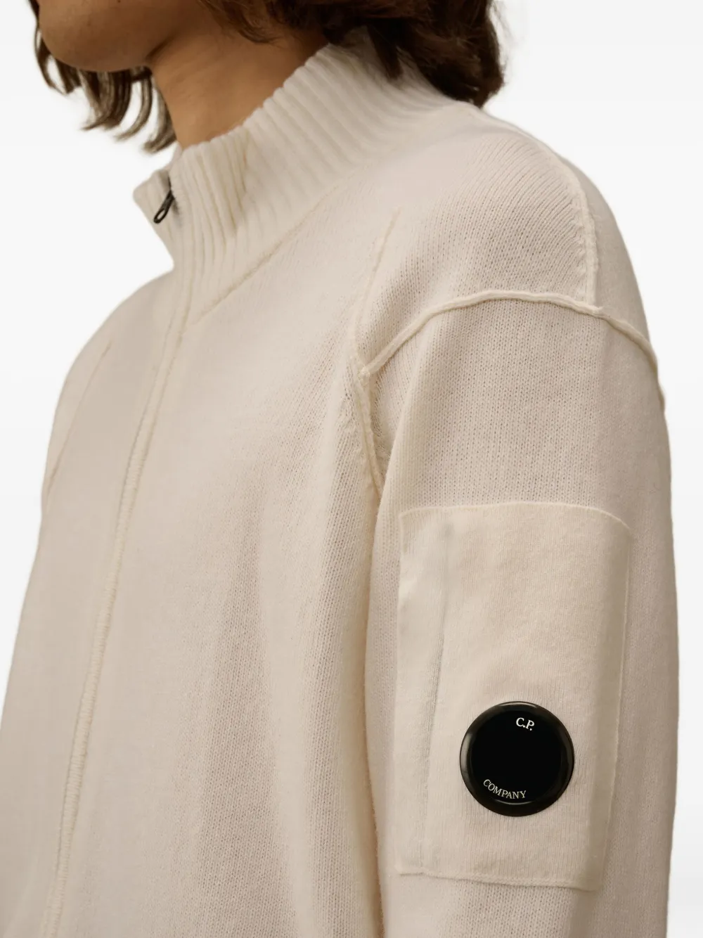 C.P. Company Vest met ritssluiting Wit