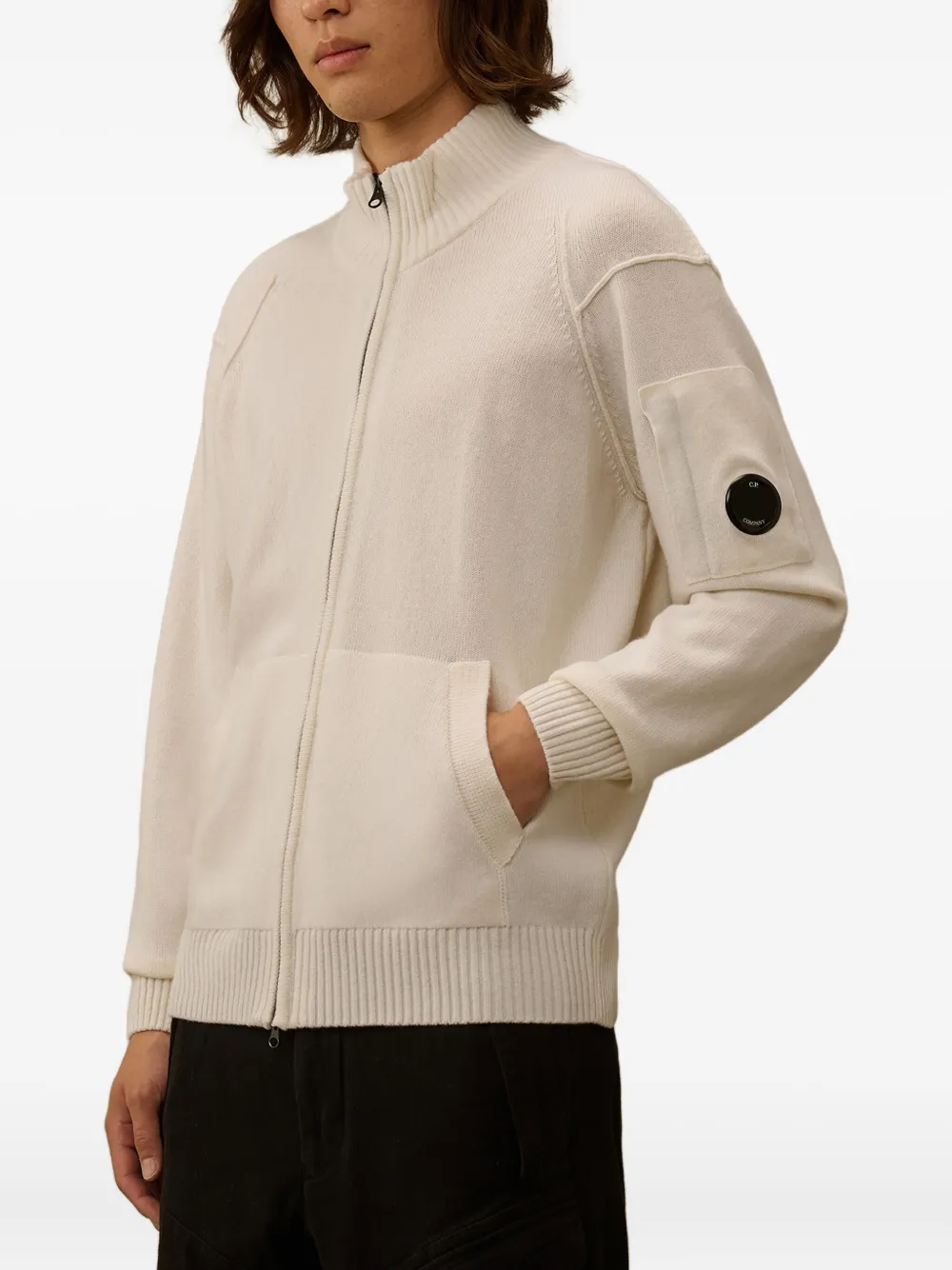 C.P. Company Vest met ritssluiting Wit