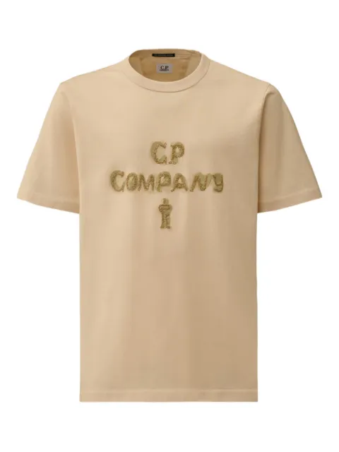 C.P. Company logo-embroidered T-shirt