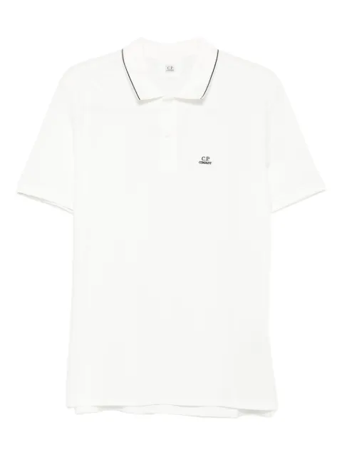 C.P. Company contrasting-trim polo shirt