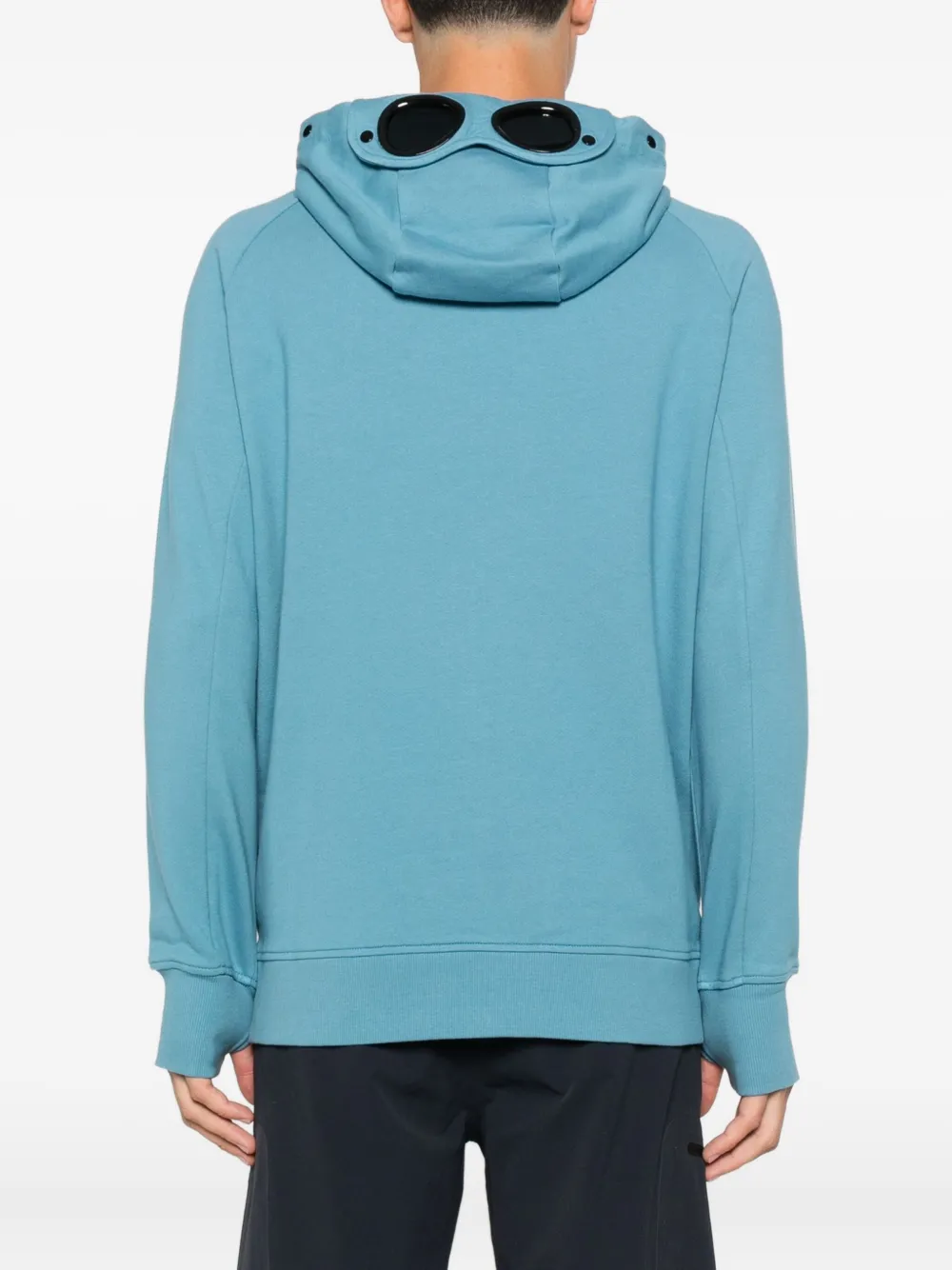 C.P. Company Hoodie met rits Blauw