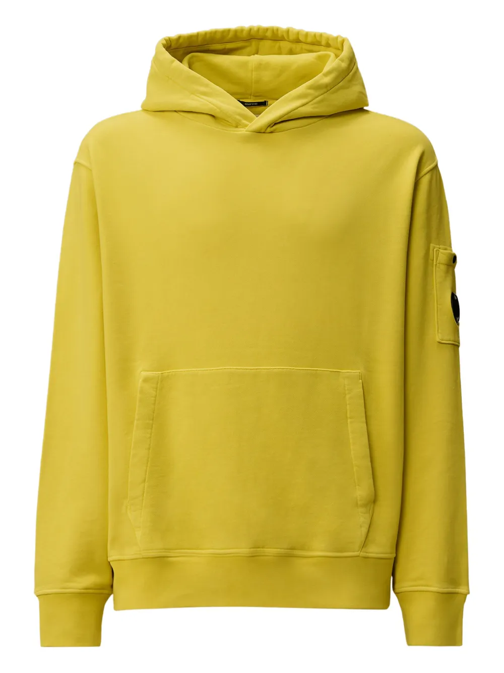 C.P. Company Hoodie met Lens-detail Geel