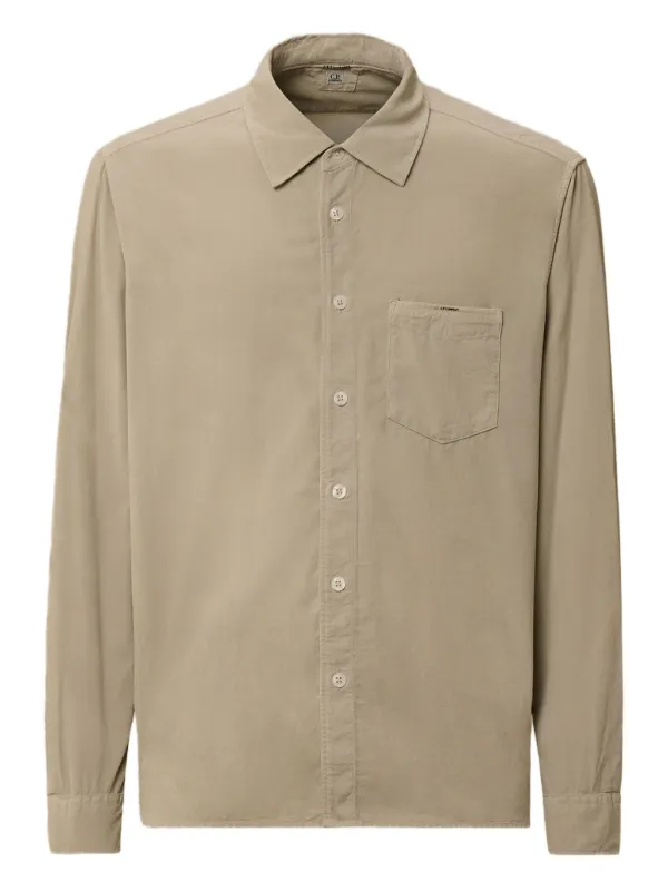 C.P. Company 2000 ストライプ コーデュロイシャツ | グレー | FARFETCH JP