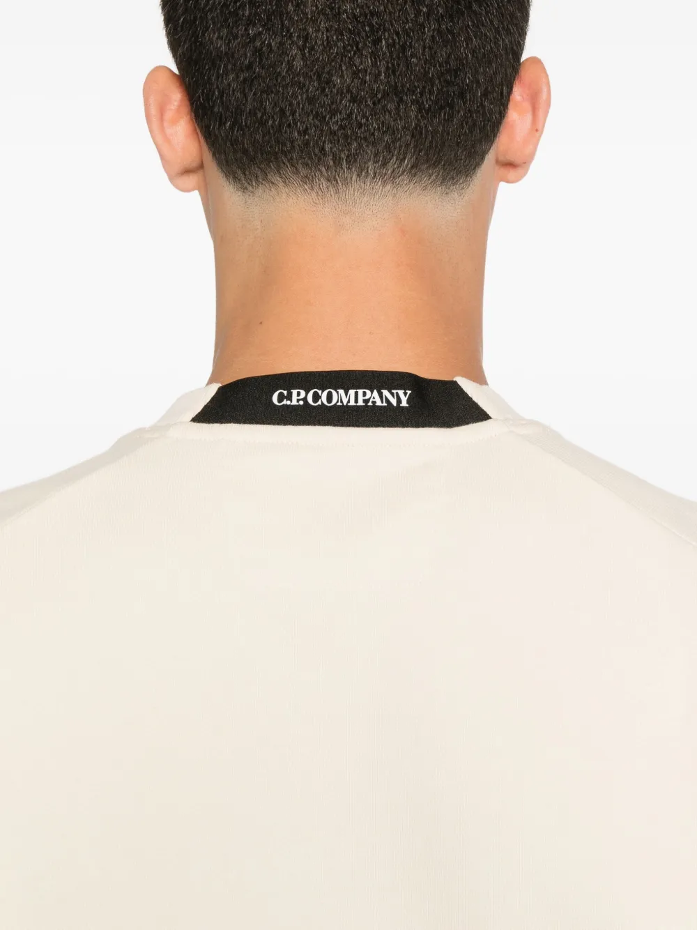 C.P. Company Sweater met ronde hals Beige