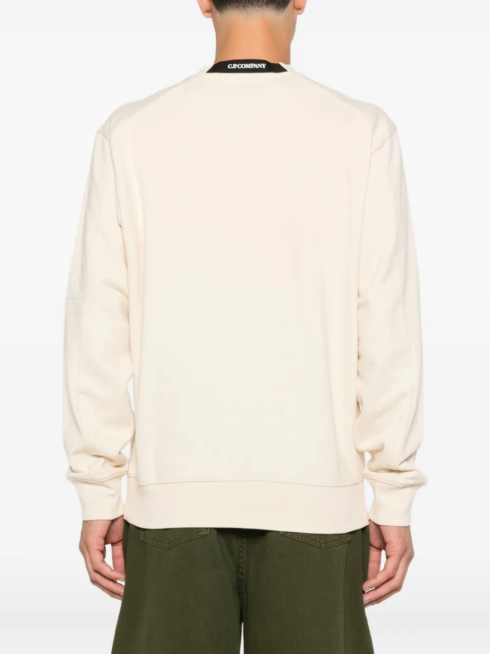 C.P. Company Sweater met ronde hals Beige