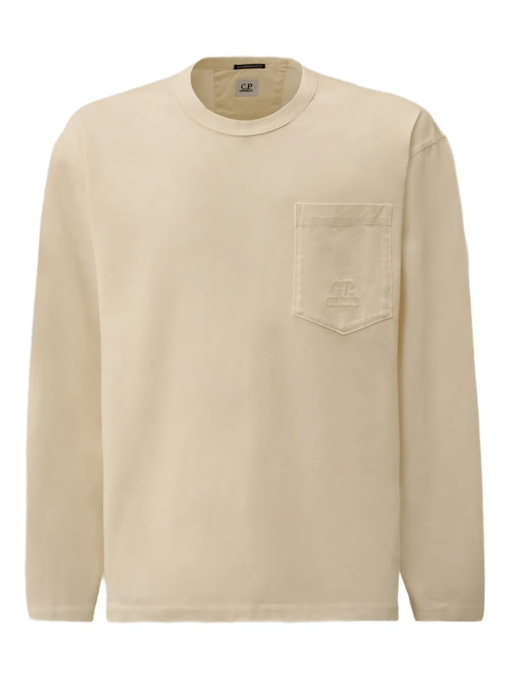 C.P. Company playera con logo bordado | blanco | Image 1