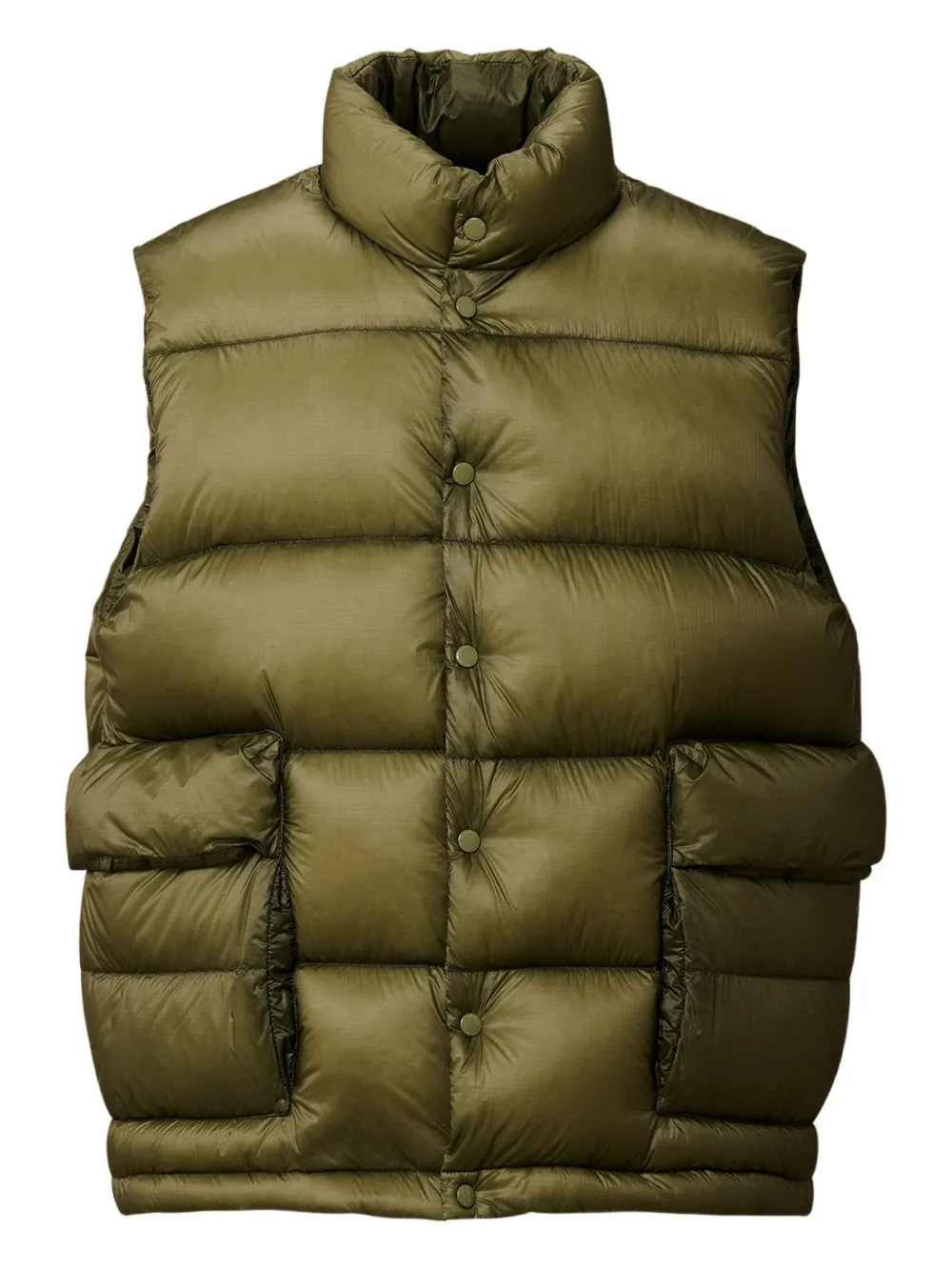 C.P. Company button-fastening  padded gilet | Green | Image 1