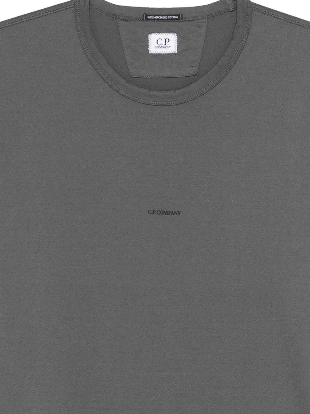 C.P. Company Katoenen T-shirt met logoprint Grijs