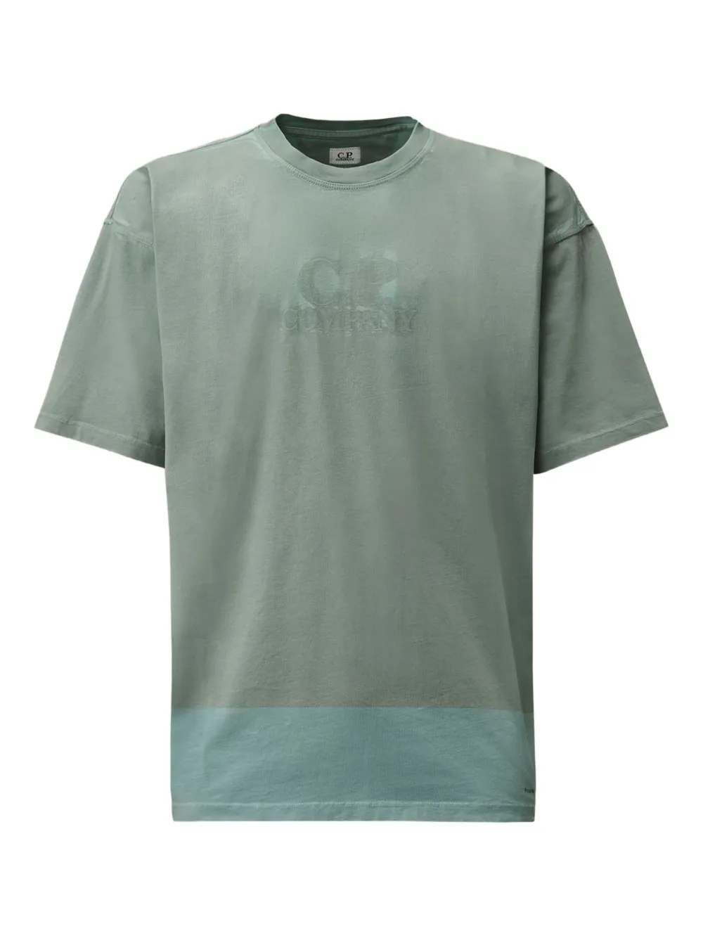 C.P. Company T-shirt con logo - Blu