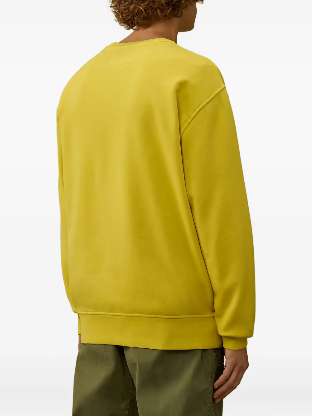 C.P. Company Sweater met Lens-zak Geel