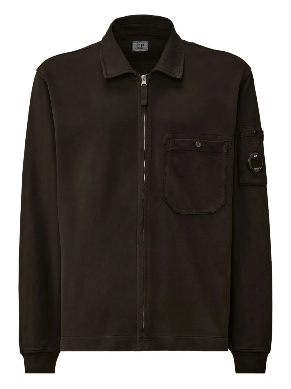 C.P. Company Lens-detail overshirt | Black | Image 1