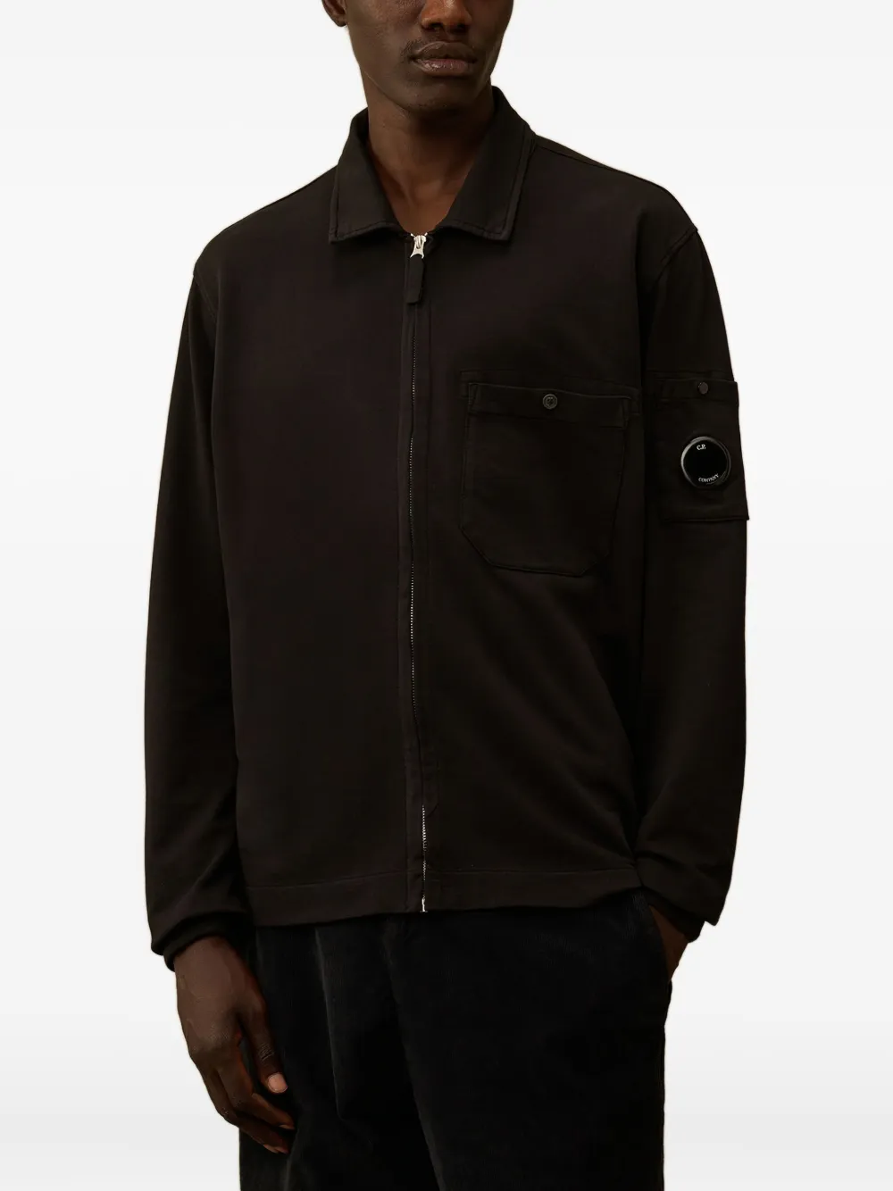 C.P. Company Lens-details shirtjack Zwart
