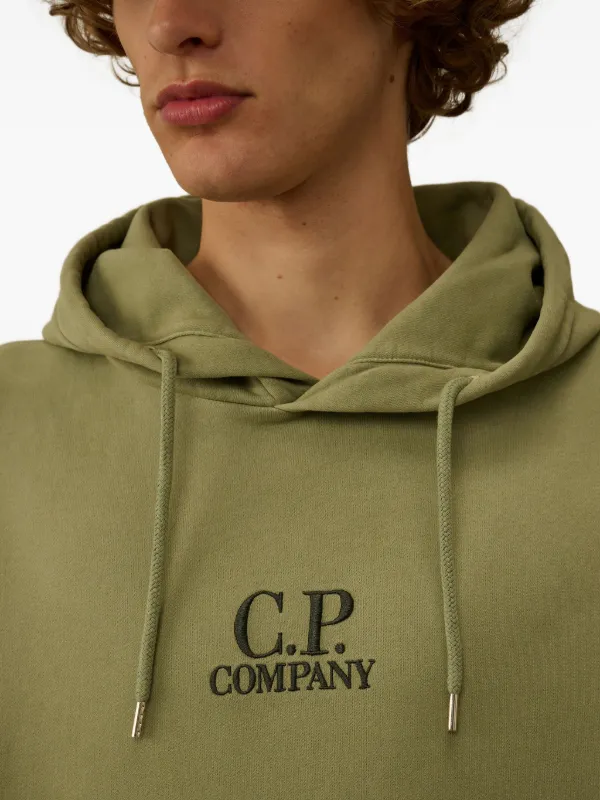 C.P. Company ロゴ パーカー | グリーン | FARFETCH JP