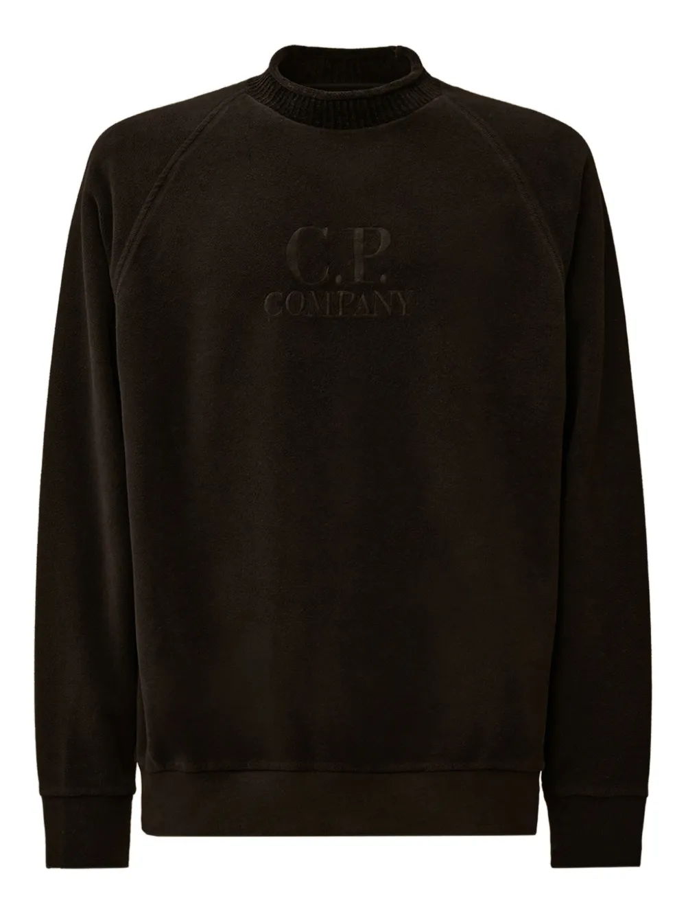 C.P. Company pull à logo brodé | noir | Image 1