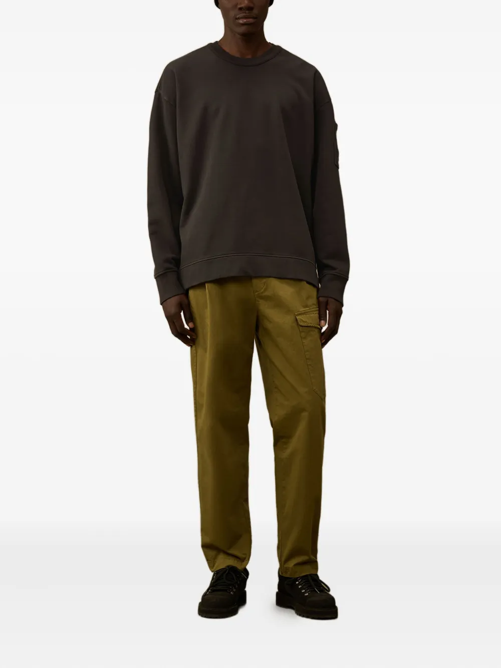 C.P. Company Katoenen sweater - Grijs