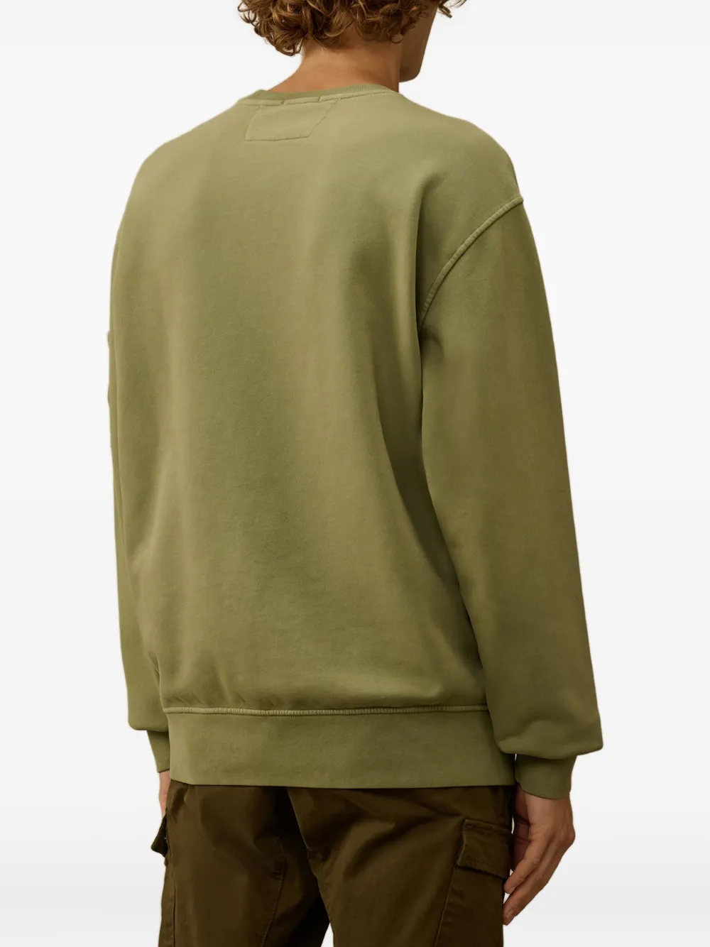 C.P. Company Sweater met ronde hals Groen