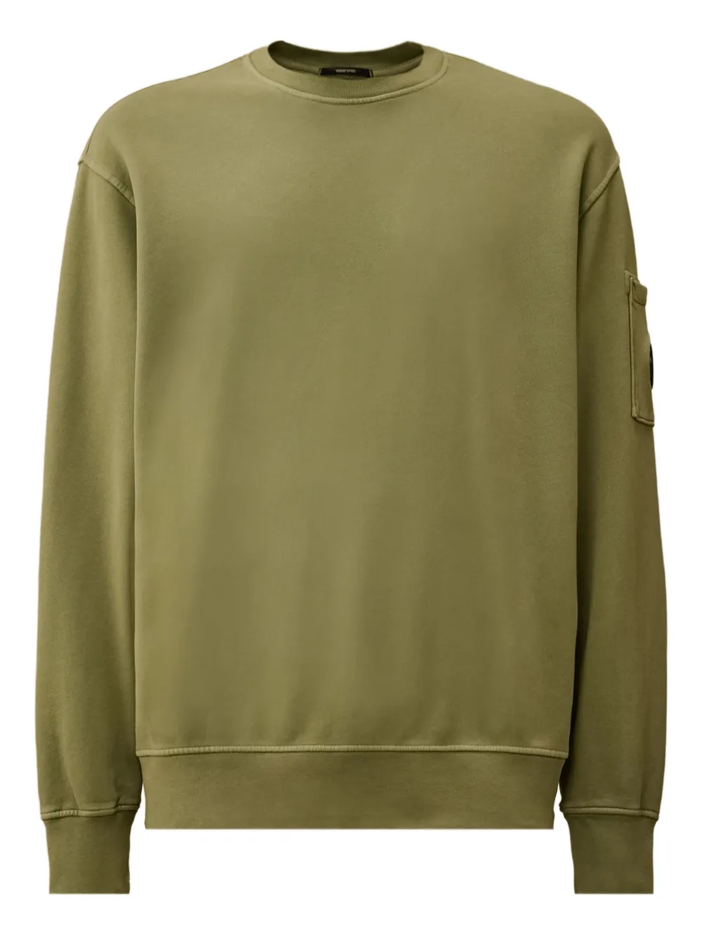 C.P. Company lens-detail crew-neck sweatshirt | Green | Image 1