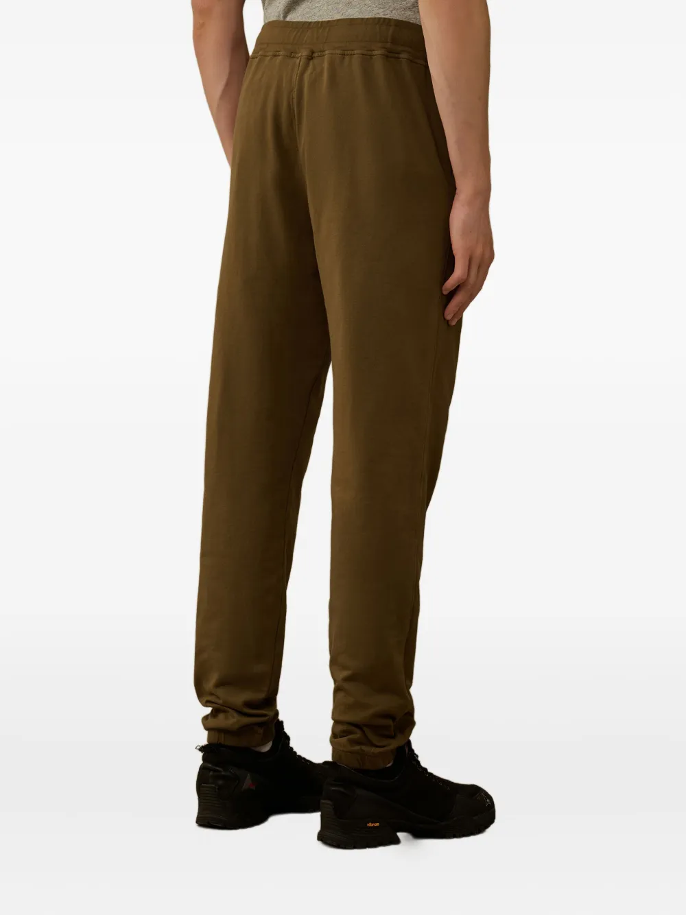 C.P. Company Broek met trekkoord en zakdetail Bruin